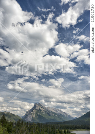 Canada Rocky Mountains Panorama Canada Rocky Mountains Panorama 11961780