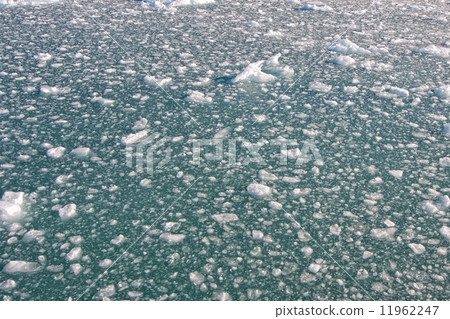 Svalbard Spitzbergen Glacier view with small iceberg Svalbard Spitzbergen Glacier view with small iceberg 11962247