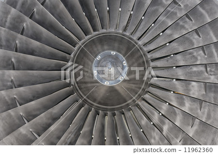 Jet Airplane turbine engine 11962360