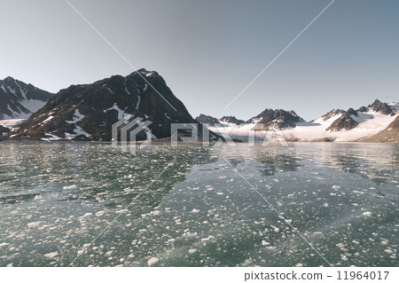 Svalbard Spitzbergen Glacier landscape 11964017