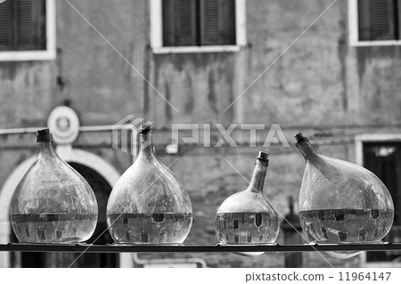 venice view in black and white venice view in black and white 11964147