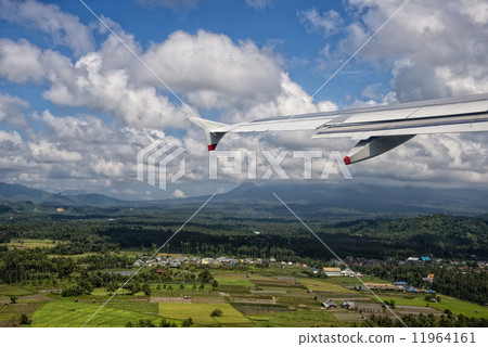 Indonesia Sulawesi Manado Area Aerial view 11964161