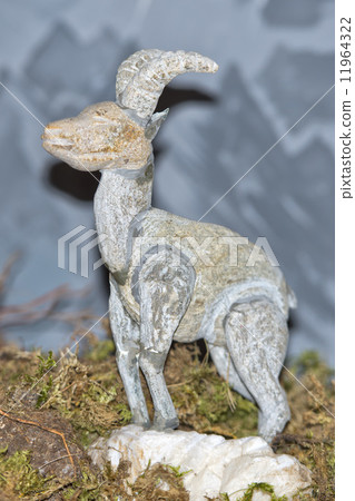 ibex longhorn statue ibex longhorn statue 11964322