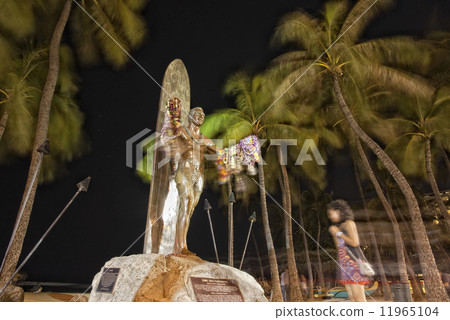 duke paoa kahanamoku statue in waikiki hawaii duke paoa kahanamoku statue in waikiki hawaii 11965104