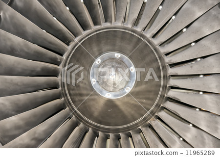 Jet engine detail Jet engine detail 11965289