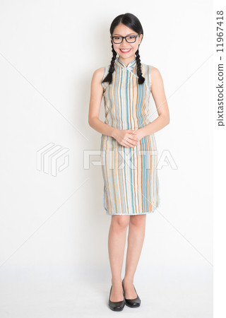 Asian Chinese girl smiling 11967418