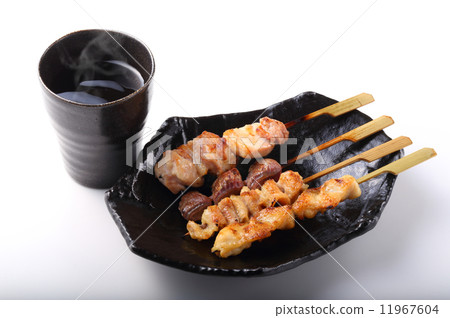 Yakitori and shochu 11967604