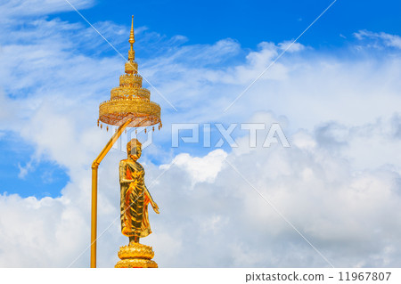Buddha image and blue sky, Phasornkaew Temple ,that place for me 11967807