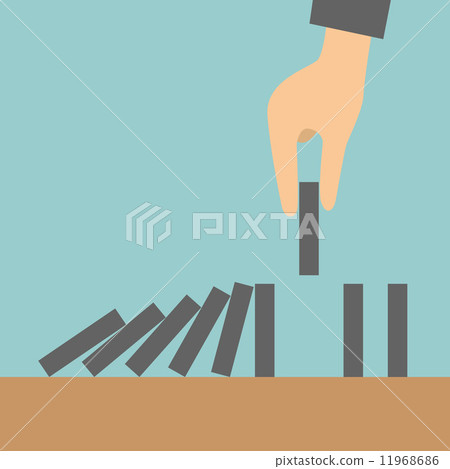Domino effect 11968686