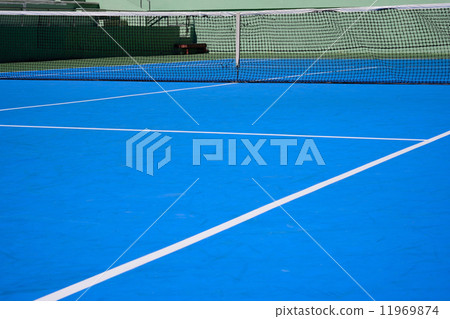 blue tennis court blue tennis court 11969874