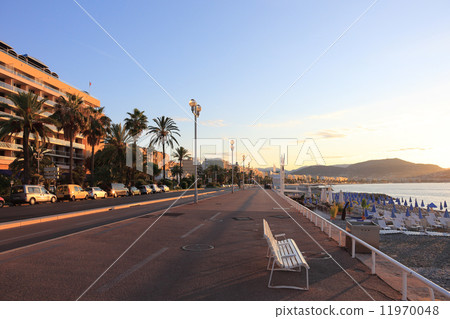 Nice morning coastline and the sea Nice morning coastline and the sea 11970048