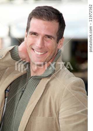 Closeup of handsome man 11972562