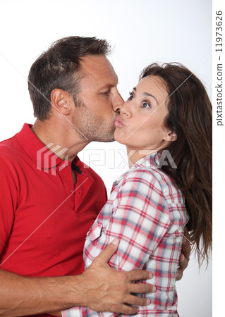 Couple kissing 11973626