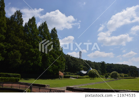 Kanagawa Sagamihara Park French style garden September 11974535
