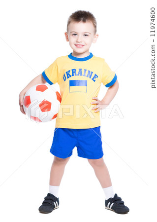 Nice little Ukrainian football player 11974600