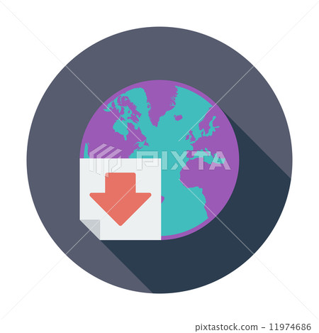 Download single flat icon. 11974686
