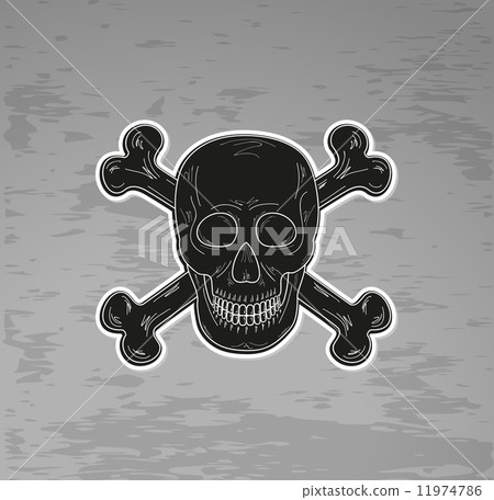 black skull and bones 11974786