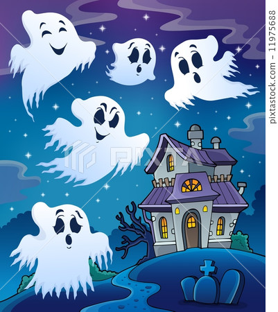 Haunted house theme image 7 11975688