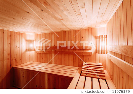 Interior Of The Sauna 11976379