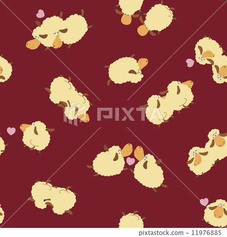 Sheep pattern 11976885