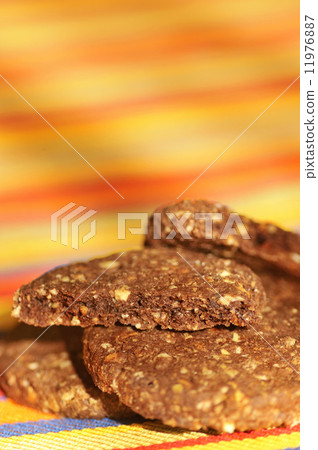 cookies isolated on  background 11976887