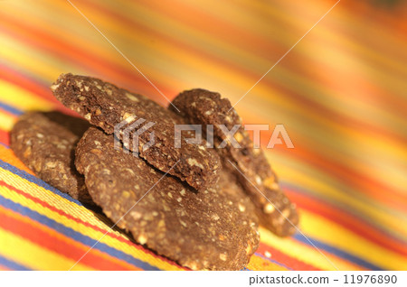 cookies isolated on background 11976890