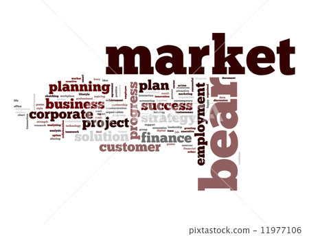 Bull market word cloud Bull market word cloud 11977106