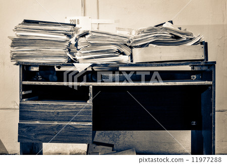 Messy workplace 11977288