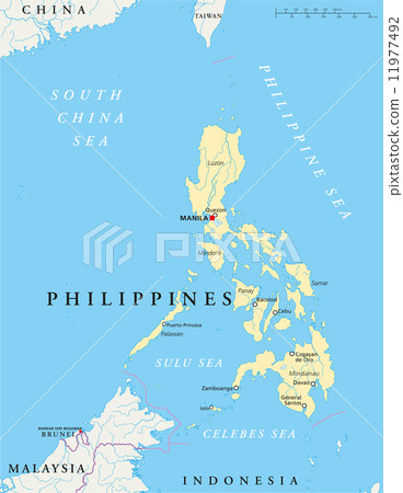 Philippines Political Map Philippines Political Map 11977492