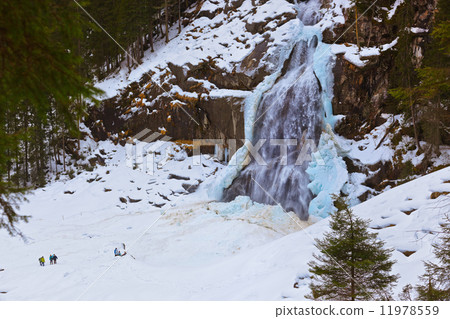 Waterfall Krimml - Tirol Austria Waterfall Krimml - Tirol Austria 11978559