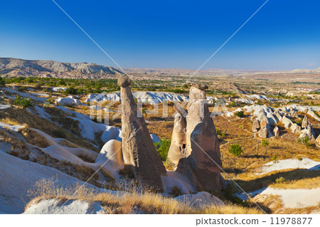 Rock formations in Cappadocia Turkey 11978877