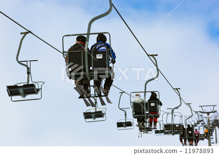 Cableway at mountains ski resort Solden Austria Cableway at mountains ski resort Solden Austria 11978893
