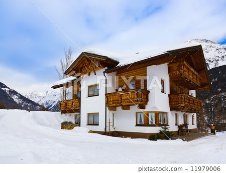 Hotel at mountains - ski resort Solden Austria 11979006
