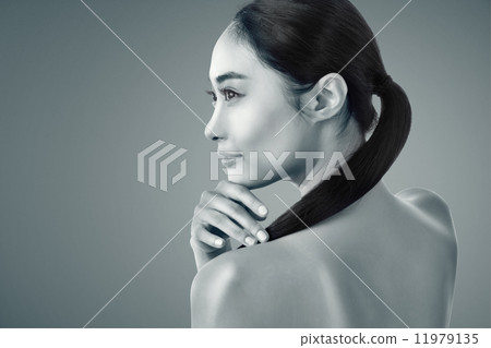 Asian beauty face 11979135