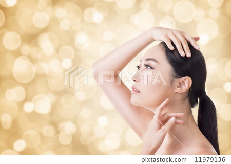 Asian beauty face 11979136