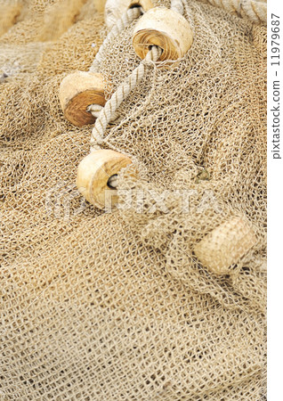 fishing net with floats 11979687