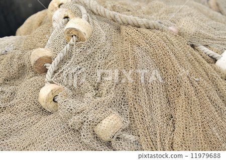 Fishing nets closeup 11979688