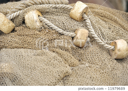 fishing net with floats 11979689