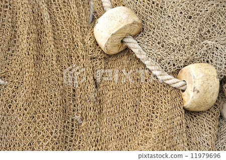 Fishing nets closeup 11979696
