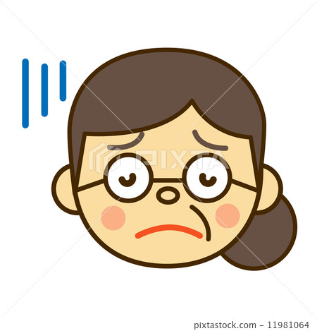 Depressed grandmother 11981064