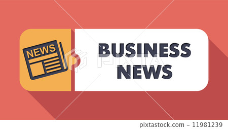 Business News Concept in Flat Design. Business News Concept in Flat Design. 11981239