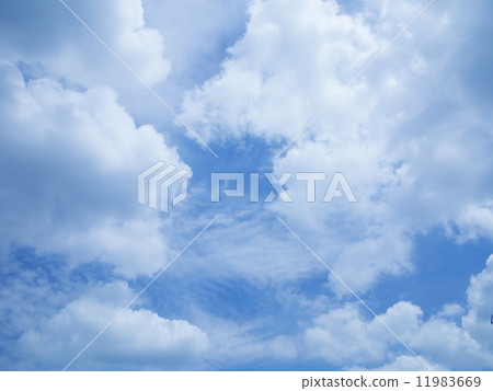 Blue sky and clouds September Blue sky and clouds September 11983669