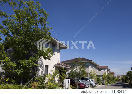 Emerging residential areas under construction 11984943