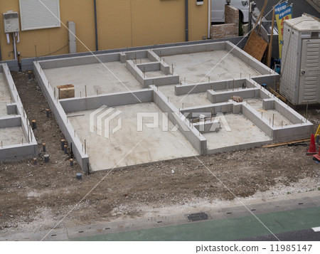 住房新建築工地 住房新建築工地 11985147
