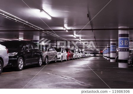 Underground car parking lot 11986306