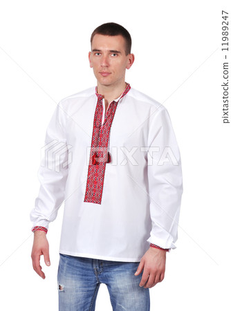 gay in embroidered shirt gay in embroidered shirt 11989247