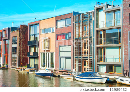 Street in Zeeburg, Amstredam 11989482