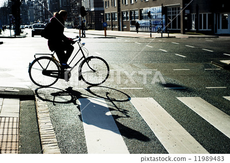 Amsterdam bicyclist Amsterdam bicyclist 11989483