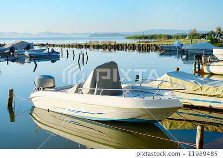Boats and lake Boats and lake 11989485