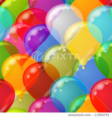 Balloon background seamless Balloon background seamless 11989791